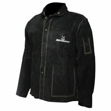 Caiman Black Boarhide 30 Welding Jacket Small 3xl