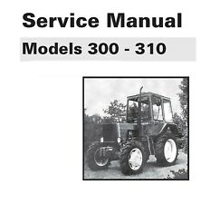 Belarus 300 Amp 310 Tractor Manual Set Service Parts Amp Operator Maint Manual