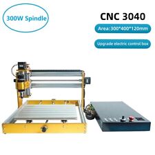 Cnc 3040 Engraving Machine 300w Spindle Metal Milling Lathe Woodworking Router