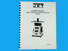 Jet  Jbos-5 Benchtop Oscillating Spindle Sander Owners Manual 198
