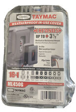 Hubbell Taymac Outdoor Weatherproof In Use Cover Ml450g Electric Outlet Box