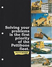 Fork Lift Truck Brochure Pettibone B 66 B Et Al Rough Terrain 2 Item Lt303