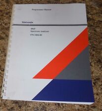 Tektronix 496p Spectrum Analyzer Programmers Manual