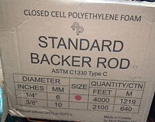 14 Closed Cell Backer Rod 4000 Ft Standard Backer Rod