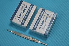 New Surgical Scalpel Blade Handle Holder 3 Amp 4 Two In One 200 Blades
