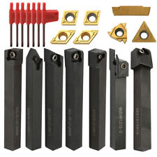 21pcs Lathe Carbide Inserts Tool Amp Holder Wrench Mini Lathe Set Turning Tooling