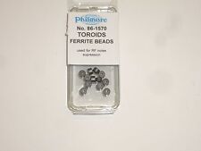 Philmore 86 1570 Dozen Ferrite Toroid Beads For 22awg Wire 12pcs