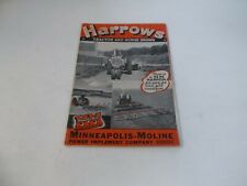 1948 Minneapolis Moline Harrows Tractor Amp Horse Drawn Brochure