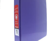 24 Binders 1 Inch 1 New 2 Pocket 3 Ring Binder Folders Purple
