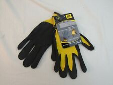 Caterpillar Cat017416l Large Yellow Foam Cell Nitrile Coated Gloves
