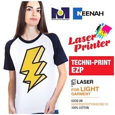 Laser Heat Transfer Paper Light Techni Print Ezp 10 Sheets 85x11 Made In Usa