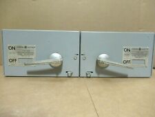 Ge Thfp361r Hardware Twin 30 Amp 600v 3p Fusible Type Qmr Switch Warranty