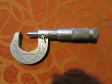 Brown Amp Sharpe 1 0 1 Micrometer Carbide Tipped