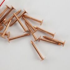 75 Pack Copper Nails Maze 1 14 Smooth Plain Shank Solid Copper Nail