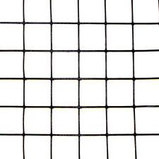 2 X 50 Welded Wire 19ga Deer Rabbit Fencing Black Pvc Coated 1x1 Mesh