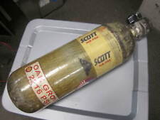 Scott 2216psi 30min Oxygen Fire Hydro Scba Air Pak Bottle Cylinder Tank With Valve
