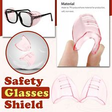 1 Pairs Side Shields For Eye Glasses Slip On Safety Glasses Shield Universal