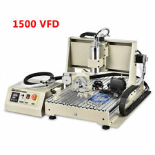 1500w Usb 4axis Cnc 6040 Router Engraver Vfd Spindle Woodworking Milling Machine
