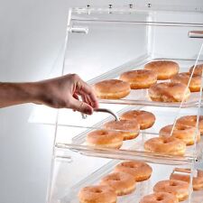 Pastry Self Serve Display Case 4 Tray Bakery Deli Front Rear Doors Donut Movie