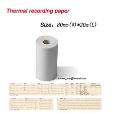 Thermal Recording Paper Print Paper For Contec Ecg Ekg 80mmw20ml1 Rolls