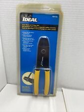 Ideal Coax Strip And Crimp Tool Precision Holes For Stripping Floor Cuts Steel