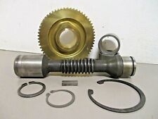 Dayton 4z730 Gearbox Worm Gear And Shaft With Extras 601 58 Round Input