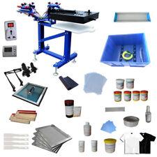 3 Color 1 Station 1 Dryer Screen Printing Kit Silk Screen Press Machine Amp Dryer