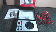 Sears Vintage Multi Meter Portable 43 Range 50000 Oms Volts With Box Manual