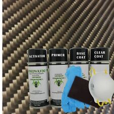 Hydrographic Film Water Transfer Hydro Dip Activator Paint Kit Carbon Fiber 12