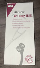 Littmann Cardiology Ii Se Stethoscope Burgundy With Box Amp Accessories
