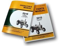 Operators Manual For John Deere 2010 Tractor Parts Catalog Gas Diesel 42001 Up