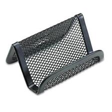 Mesh Business Card Holder By Eldon Office Products Capacity 50 2 14 X4 Cards