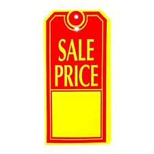 1000 Large Sale Price Tags Red Amp Yellow Heavy Duty Paper Stock 4 34 X 2 38