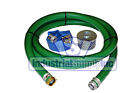 2 Green Pvc Pin Lug Suction Hose Trash Pump Kit W50 Discharge Hose Fs