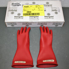 Ansell Marigold Electrical Insulating Gloves Class 00 R 11 Red Size 7 500v Ac
