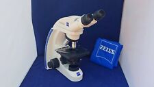Zeiss Primo Star Binocular Microscope With 4x10x40x100x Obj Amp 10x Eyepieces