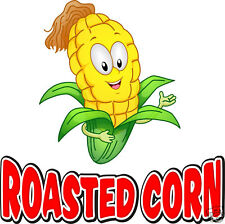 Corn Roasted Sweet Concession Food Truck Stand Vinyl Menu Sign Decal 14