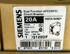 10 X Siemens Q120df 20a Afcigfci Dual Function Circuit Breaker New 20 Amp New