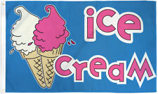 Ice Cream Flag 3x5 Ice Cream Banner Sign Bandera Comida Food Concessions Flag