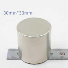1pcs 30x30mm Super Strong Neodymium Round Powerful Bulk Big Disc Magnet Dia30mm