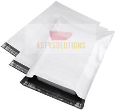 White Poly Mailers Self Sealing Bags Plastic Shipping Envelopes Size 6x9 To19x24