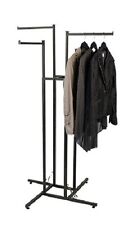 Clothes Rack Four Way 4 Straight Arms Clothing Garment Retail Display 72