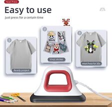 Portable Easy Iron Heat Press Machine 7 X 38 For T Shirts Shoes Bags Hats