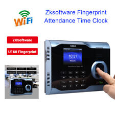 3 Zk U160 Biometric Fingerprint Time Attendance Clock Recorder Punch Inout