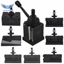 Bxa 250 222 Wedge Type Tool Post For Lathe 10 15 With 7pc Tool Holders