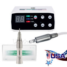 Dental Led Brushless Micro Motor Nsk Style 11 Straight Low Speed Handpiece Fx
