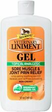 Absorbine Veterinary Liniment Gel 12oz Topical Analgesic Joint Pain Relief