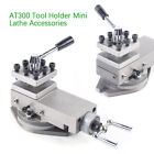 Lathe Tool Post Assembly Holder Mini Lathe Accessories Metal Quick Change Tool