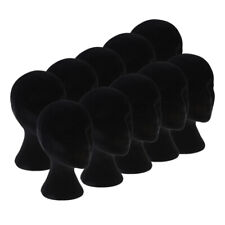 10xfemale Styrofoam Foam Mannequin Manikin Head Model Wig Glasses Display Stands