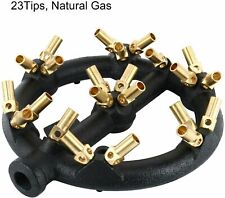 New Listing23 Tips Natural Gas Pipe Jet Burner Up To 100000 Btu Cast Iron Body Round Nozzle